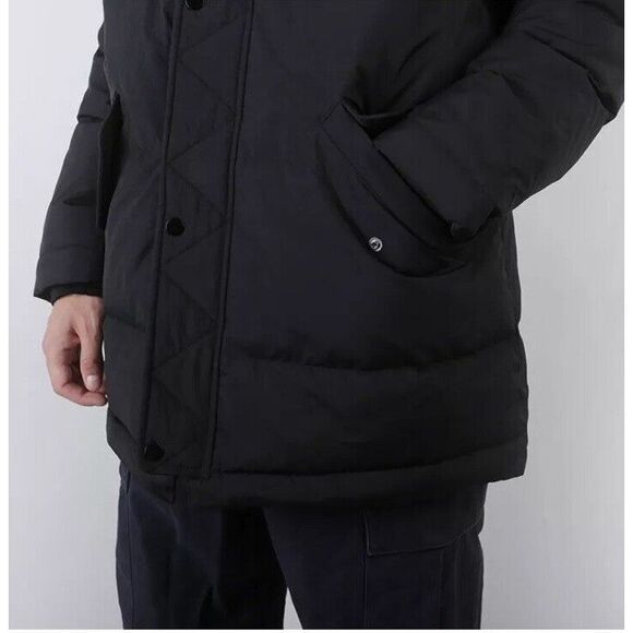 Nike Air Jordan Wings Down Parka Winter Jacket Coat Black BQ4170-010 Mens L - Picture 8 of 16